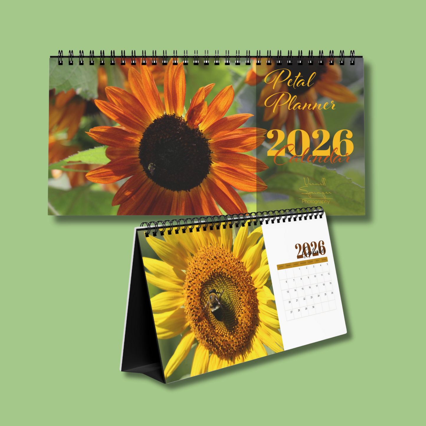 Petal Planner 2026 Desktop Calendar