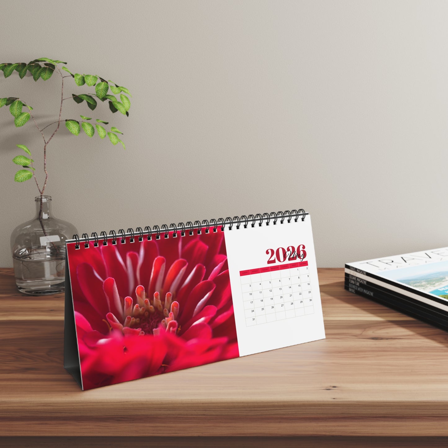 Petal Planner 2026 Desktop Calendar
