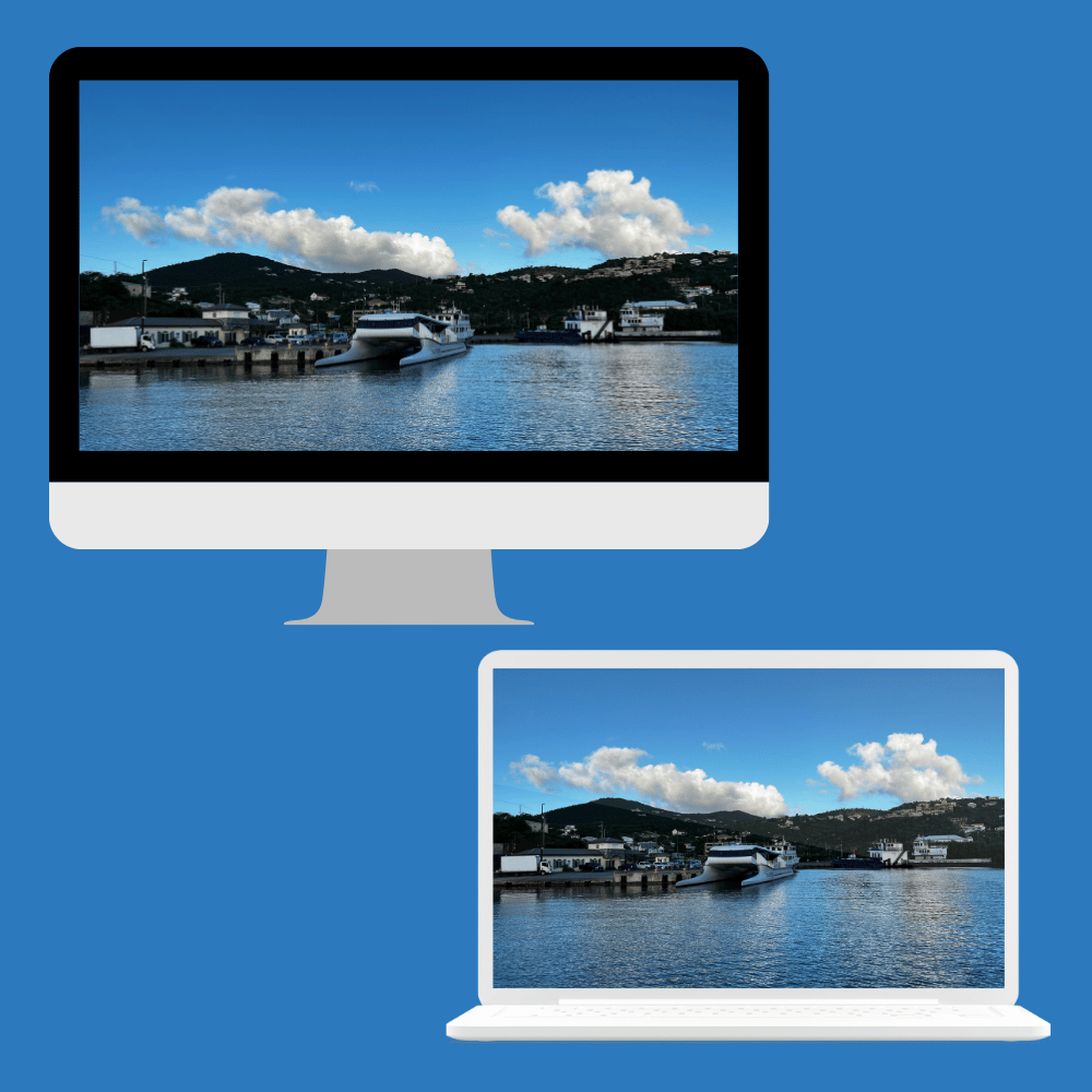 Coastal Calm | Seascape Desktop Wallpaper Collection — Digital Download