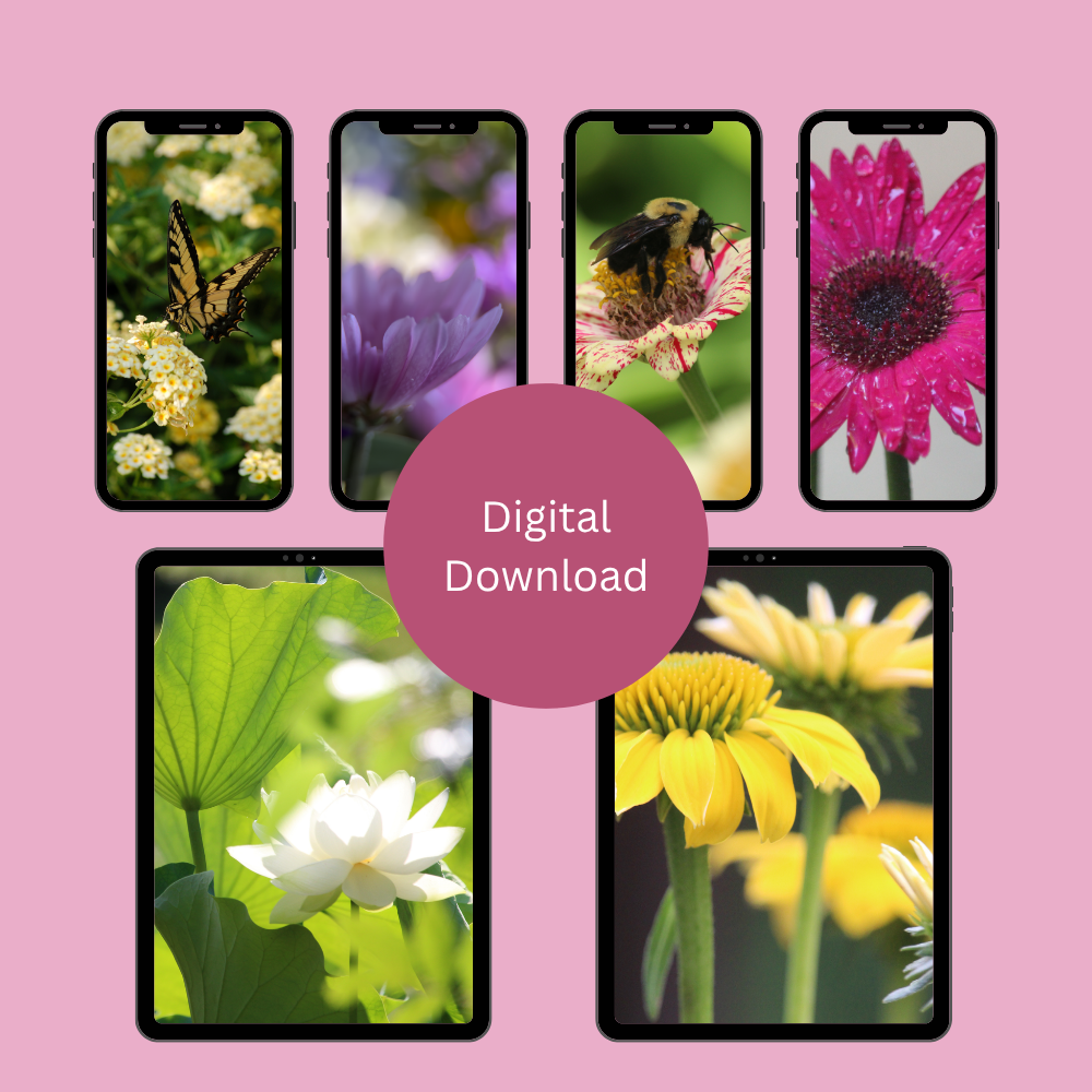 Floral Blossom | Cellphone & Tablet Wallpapers — Digital Download