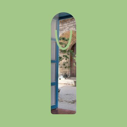 Havana Doorway Aluminum Bookmark – Plaza de San Francisco de Asís, Reading Accessory, Book Lover Gift