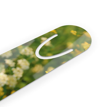 Yellow Swallowtail Butterfly Aluminum Bookmark
