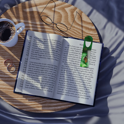 Leopard Lacewing Butterfly Aluminum Bookmark