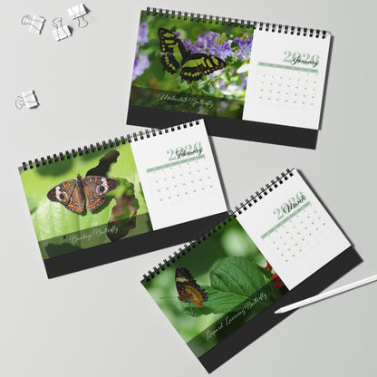 Butterfly Moments 2026 Desktop Calendar