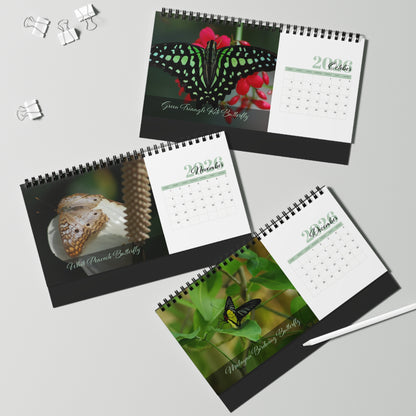 Butterfly Moments 2026 Desktop Calendar