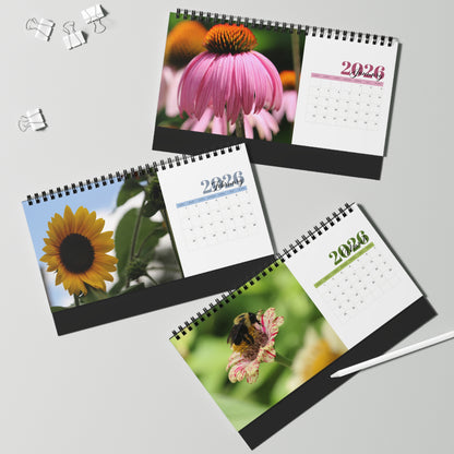 Petal Planner 2026 Desktop Calendar